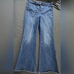 American Eagle Outfitters Super High Rise Flare Jeans
